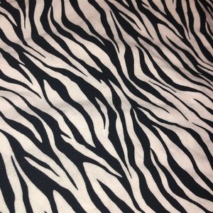 Tops - Zebra print spaghetti strap Tank top Tops - Zebra print spaghetti strap Tank top